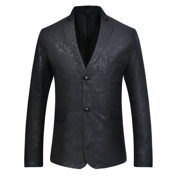 men's suits & blazers fashion men suit jacket green print luxury blazer party dress stage perform use slim fit casual, White;black
men's suits & blazers fashion men suit jacket green print luxury blazer party dress stage perform use slim fit casual, White;black