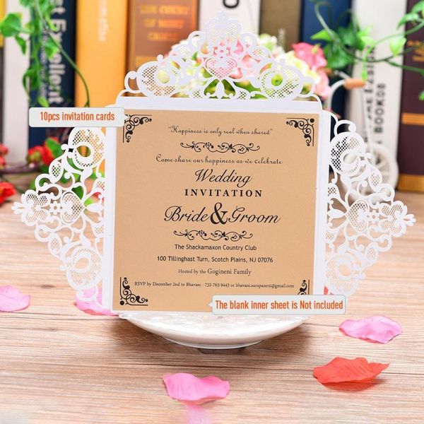 greeting cards 10pcs wedding iinvitations pearl paper floral invitation holders with blank inner sheet for birthday
greeting cards 10pcs wedding iinvitations pearl paper floral invitation holders with blank inner sheet for birthday