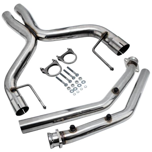 manifold & parts 1 set catback exhaust x-pipe kit for stainless steel 2.50"od mustang 4.6l v8 2005 2006 2007 2008 2009 2010
manifold & parts 1 set catback exhaust x-pipe kit for stainless steel 2.50"od mustang 4.6l v8 2005 2006 2007 2008 2009 2010