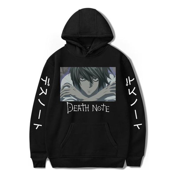 men's hoodies & sweatshirts death note anime hoodie kawaii harajuku y2k streetwear sweatshirt undefined kpop women/man coat oversized, Black
men's hoodies & sweatshirts death note anime hoodie kawaii harajuku y2k streetwear sweatshirt undefined kpop women/man coat oversized, Black