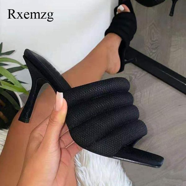 slippers rxemzg 2021 fashion breathable mesh square toe ladies thin high heel summer sandals slip on party shoes pink, Black
slippers rxemzg 2021 fashion breathable mesh square toe ladies thin high heel summer sandals slip on party shoes pink, Black