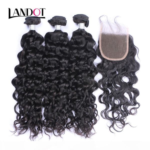 peruvian malaysian indian brazilian virgin hair 3 bundles with lace closure natural wave wet and wavy water wave curly mink human hair weave, Black
peruvian malaysian indian brazilian virgin hair 3 bundles with lace closure natural wave wet and wavy water wave curly mink human hair weave, Black