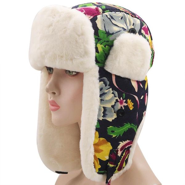 berets super warm knitted bomber cap for women girl outdoor wind prevent russian hat snowflower trapper deer floral earflap, Blue;gray
berets super warm knitted bomber cap for women girl outdoor wind prevent russian hat snowflower trapper deer floral earflap, Blue;gray