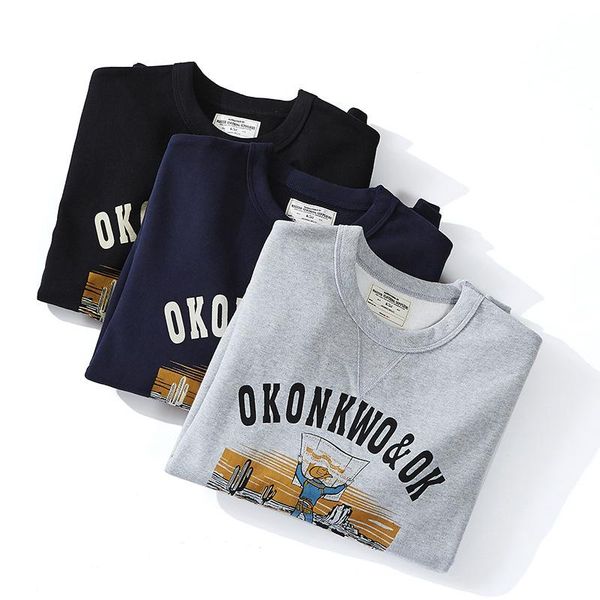 men's hoodies & sweatshirts western denim retro round neck pullover sweatshirt vintage casual fall and winter military style print, Black
men's hoodies & sweatshirts western denim retro round neck pullover sweatshirt vintage casual fall and winter military style print, Black