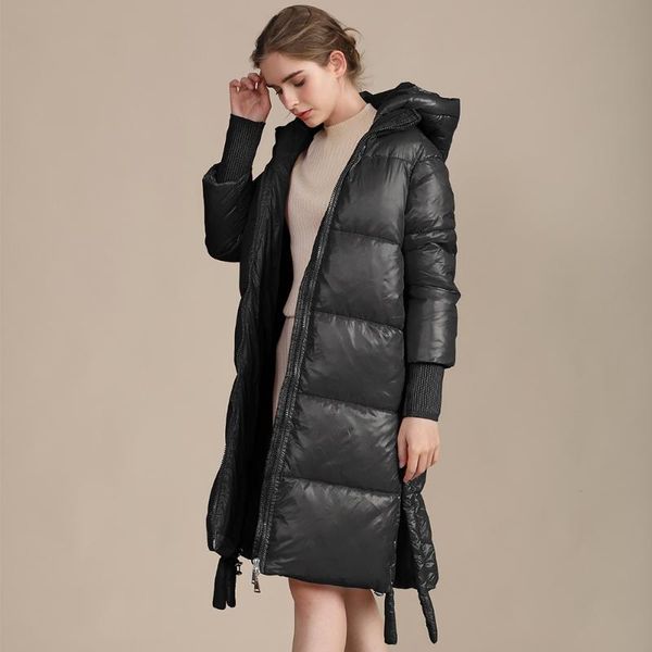 women's down & parkas female long women winter jacket parka thicken weight 90% white duck coat outerwear hooded coats blue, Black
women's down & parkas female long women winter jacket parka thicken weight 90% white duck coat outerwear hooded coats blue, Black