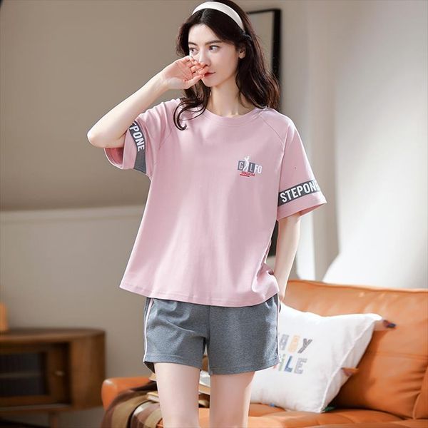 bzel pink pajamas set women sleepwear soft cotton sweet girls home wear casual loose pijama o neck pyjama breathable nightwear, Black;red
bzel pink pajamas set women sleepwear soft cotton sweet girls home wear casual loose pijama o neck pyjama breathable nightwear, Black;red