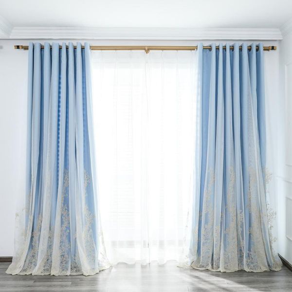 curtain & drapes 1 panel double layers embroidered tulle with high shading curtains for living room bedroom window 2021 fashion 2jl211
curtain & drapes 1 panel double layers embroidered tulle with high shading curtains for living room bedroom window 2021 fashion 2jl211