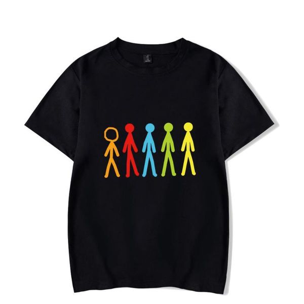 men's t-shirts summer alan becker fashion prints, White;black
men's t-shirts summer alan becker fashion prints, White;black