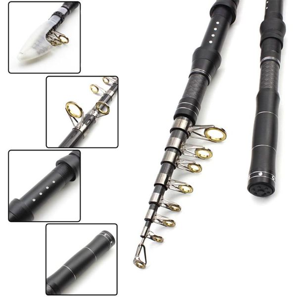 1.8m 2.1m 2.4m 2.7m 3.0m portable rotary fishing fishing rod tough carbon fiber fast travel sea boat rock rod
1.8m 2.1m 2.4m 2.7m 3.0m portable rotary fishing fishing rod tough carbon fiber fast travel sea boat rock rod