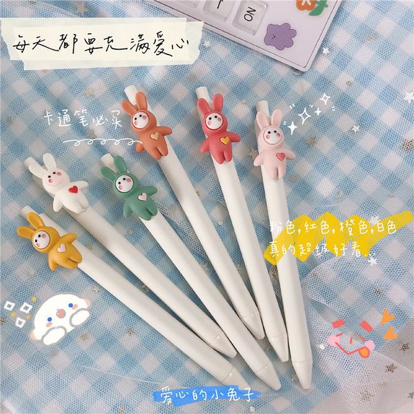 heart girl cute cartoon rabbit student writing neutral black signature pen tt special prs 0.5mm
heart girl cute cartoon rabbit student writing neutral black signature pen tt special prs 0.5mm