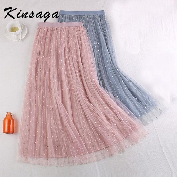 skirts kinsaga polka dot mesh pearl embellished tutu elastic high waist pink tulle long skirt saias faldas jupe femme, Black
skirts kinsaga polka dot mesh pearl embellished tutu elastic high waist pink tulle long skirt saias faldas jupe femme, Black