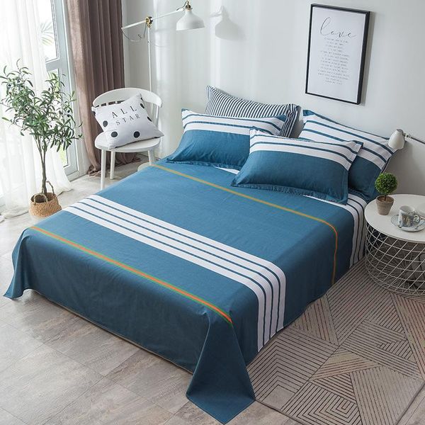 sheets & sets 100% cotton stripe flat sheet for children adults single double bed bedsheets (no case) xf704-31
sheets & sets 100% cotton stripe flat sheet for children adults single double bed bedsheets (no case) xf704-31