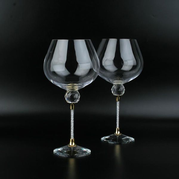 2021 christmas gift box set of giasses creative crystal ball decorated glass foot shinning cup elegant wedding glasses for drink
2021 christmas gift box set of giasses creative crystal ball decorated glass foot shinning cup elegant wedding glasses for drink