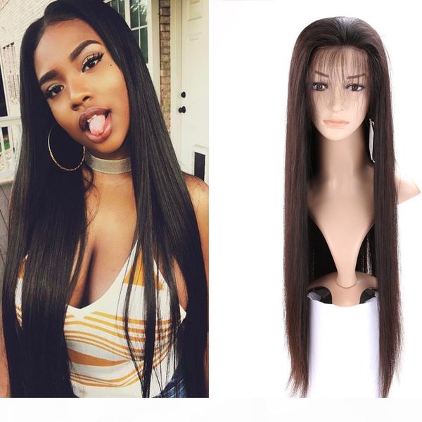 long straight brazilian lace wigs remy human hair 130% density front lace wigs natural black glueless hair wigs with baby hair, Black;brown
long straight brazilian lace wigs remy human hair 130% density front lace wigs natural black glueless hair wigs with baby hair, Black;brown