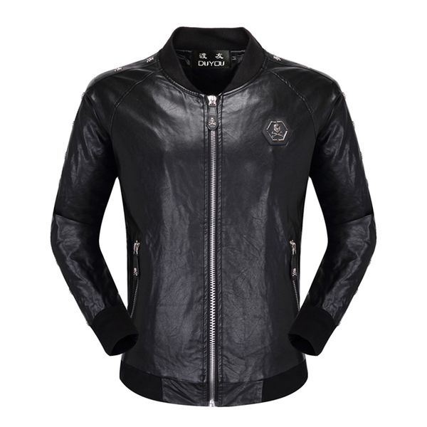 2021 new metal crnio pu estilo de rua alta gola-pescoo sudaderas hombre rib manga streetwear masculino jaquetas e casacos ylbd, Black
2021 new metal crnio pu estilo de rua alta gola-pescoo sudaderas hombre rib manga streetwear masculino jaquetas e casacos ylbd, Black