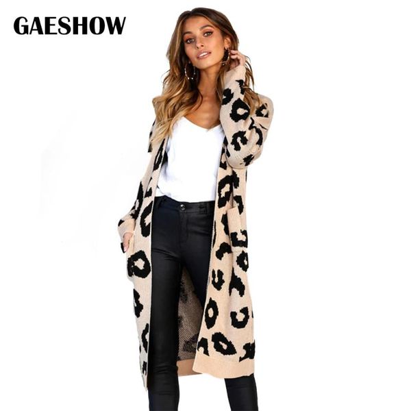 women's sweaters gaeshow 2021 long cardigan sweater women leopard printed harajuku autumn sleeve knitwear female christmas, White;black
women's sweaters gaeshow 2021 long cardigan sweater women leopard printed harajuku autumn sleeve knitwear female christmas, White;black
