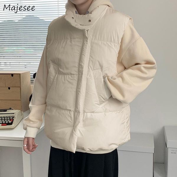 men's down & parkas sleeveless men zipper couple bf harajuku thickening winter all-match outwear loose coat student trendy male waistco, Black
men's down & parkas sleeveless men zipper couple bf harajuku thickening winter all-match outwear loose coat student trendy male waistco, Black