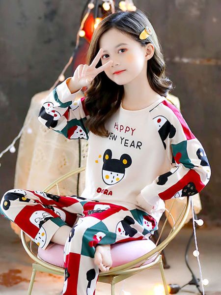 girls' pajamas pure suit clothing spring long sleeve children's cotton baby parent child autumn winter home wear, Blue;red
girls' pajamas pure suit clothing spring long sleeve children's cotton baby parent child autumn winter home wear, Blue;red