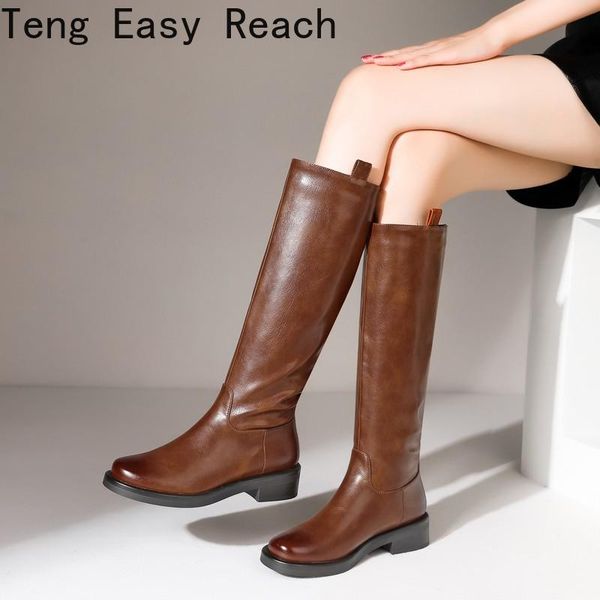 boots knee high women autumn winter round toe pu leather shoes chunky heels long breathable black platform female
boots knee high women autumn winter round toe pu leather shoes chunky heels long breathable black platform female