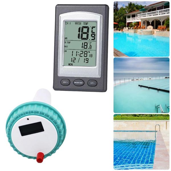pool & accessories floating thermometer wireless receiver sensor transmitter tub home swim temperature meter calendar alarm clock -40~60c
pool & accessories floating thermometer wireless receiver sensor transmitter tub home swim temperature meter calendar alarm clock -40~60c