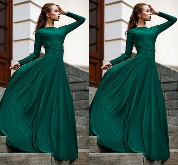 2021 new vestido de noite longo elegant dark green evening es sleeve modest long formal prom gowns lyxa, Black;red
2021 new vestido de noite longo elegant dark green evening es sleeve modest long formal prom gowns lyxa, Black;red
