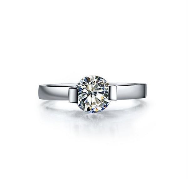 cluster rings 14k white gold ring 1ct round faultless d color vvs1 moissanite women engagement beautiful solid, Golden;silver
cluster rings 14k white gold ring 1ct round faultless d color vvs1 moissanite women engagement beautiful solid, Golden;silver