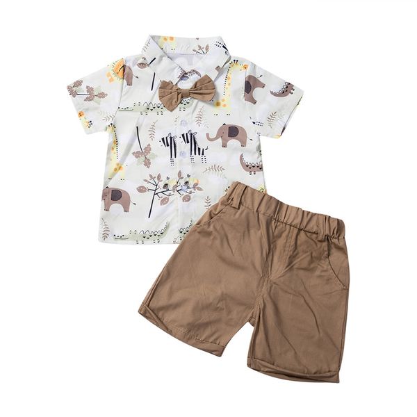 1-4t toddler kid baby boys summer clothes set short sleeve shirt shorts pants formal suit party club fashion outfit, White
1-4t toddler kid baby boys summer clothes set short sleeve shirt shorts pants formal suit party club fashion outfit, White