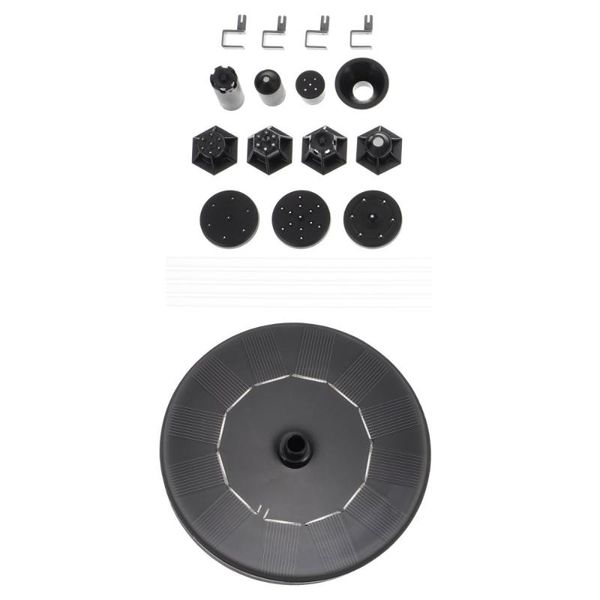garden decorations 1 set floating solar pump outdoor fountain simple landscape (black)
garden decorations 1 set floating solar pump outdoor fountain simple landscape (black)
