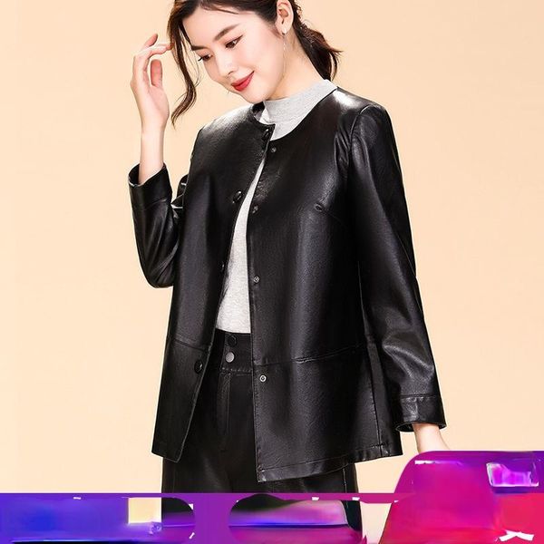 women's leather & faux 2021 spring autumn women jacket ladies solid zipper biker coat female black casual outwears 4xl h1195
women's leather & faux 2021 spring autumn women jacket ladies solid zipper biker coat female black casual outwears 4xl h1195