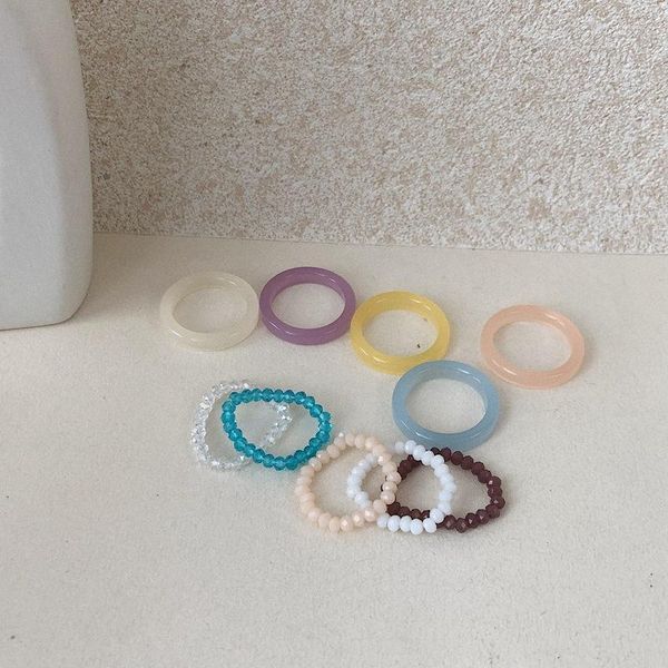 wedding rings vintage resin ring set korea spring colorful crystal beads women party jewelry gifts candy colors bohemia fashion, Slivery;golden
wedding rings vintage resin ring set korea spring colorful crystal beads women party jewelry gifts candy colors bohemia fashion, Slivery;golden