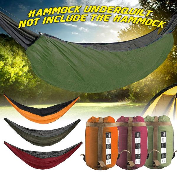 outddor camping sleeping bag portable hammock underquilt hammock thermal under blanket insulation accessory for camping
outddor camping sleeping bag portable hammock underquilt hammock thermal under blanket insulation accessory for camping