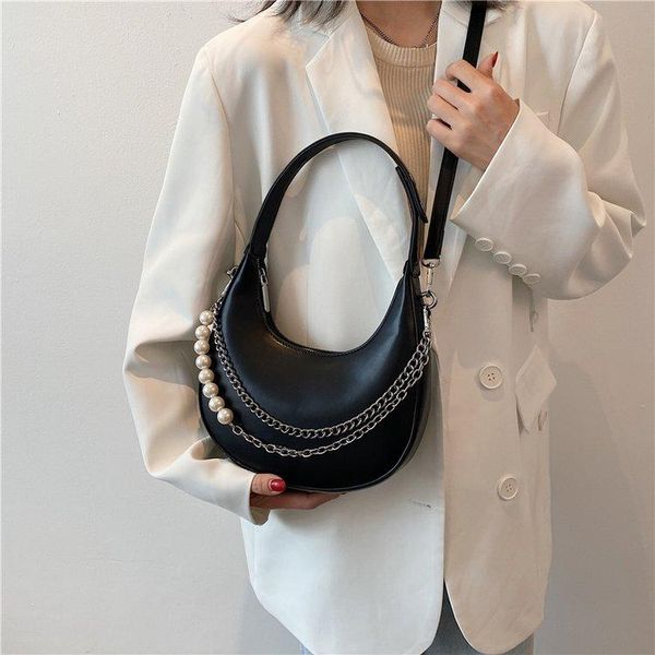 evening bags half-moon pu leather crossbody shoulder for women 2021 summer fashion pearl chain underarm handbag
evening bags half-moon pu leather crossbody shoulder for women 2021 summer fashion pearl chain underarm handbag