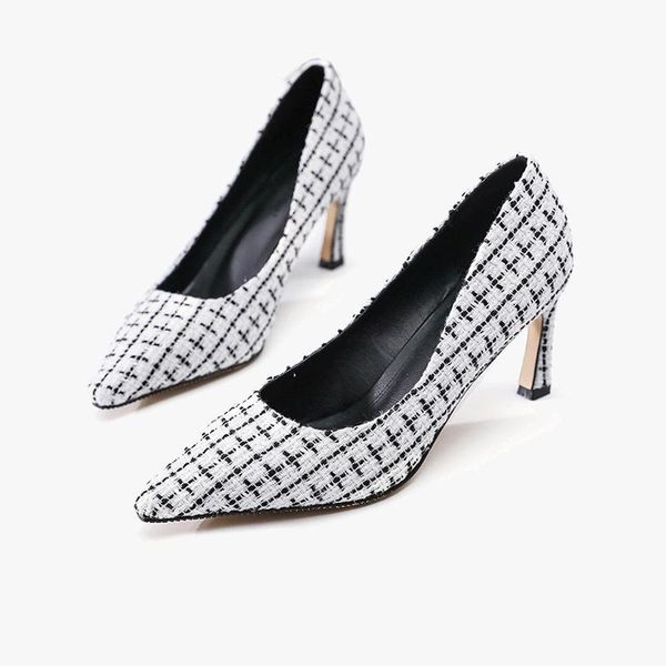 dress shoes size 34-40 stiletto heels women pumps pointed plaid shallow high thin 2021 party wedding, Black
dress shoes size 34-40 stiletto heels women pumps pointed plaid shallow high thin 2021 party wedding, Black