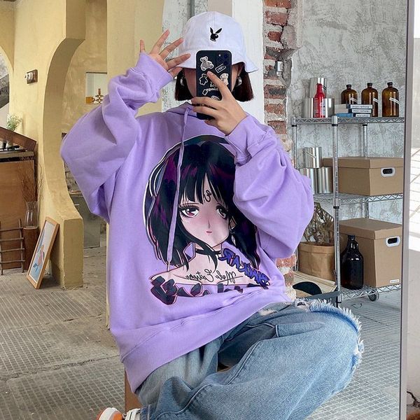 female hoodies with a thin comic book sweatpants student in long-sleeve hip-hop ins lazy windy kb1w, Black
female hoodies with a thin comic book sweatpants student in long-sleeve hip-hop ins lazy windy kb1w, Black