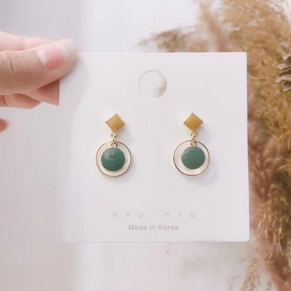 stud contrast drip glazed short earring female korean temperament french earrings earrin, Golden;silver
stud contrast drip glazed short earring female korean temperament french earrings earrin, Golden;silver