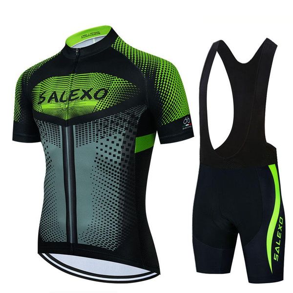 racing sets 2021 black salexo bicycle team short sleeve men's cycling jersey summer breathable clothing, Black;blue
racing sets 2021 black salexo bicycle team short sleeve men's cycling jersey summer breathable clothing, Black;blue