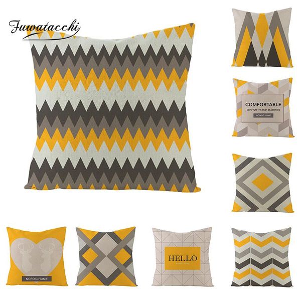fuwatacchi geometric yellow pattern letters diamond cushion cover wave striped throw pillow cover home sofa decor pillowcases
fuwatacchi geometric yellow pattern letters diamond cushion cover wave striped throw pillow cover home sofa decor pillowcases
