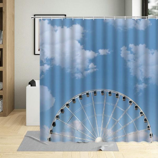 shower curtains romantic love ferris wheel curtain modern architecture bathroom decor waterproof polyester fabric with 12 hooks
shower curtains romantic love ferris wheel curtain modern architecture bathroom decor waterproof polyester fabric with 12 hooks