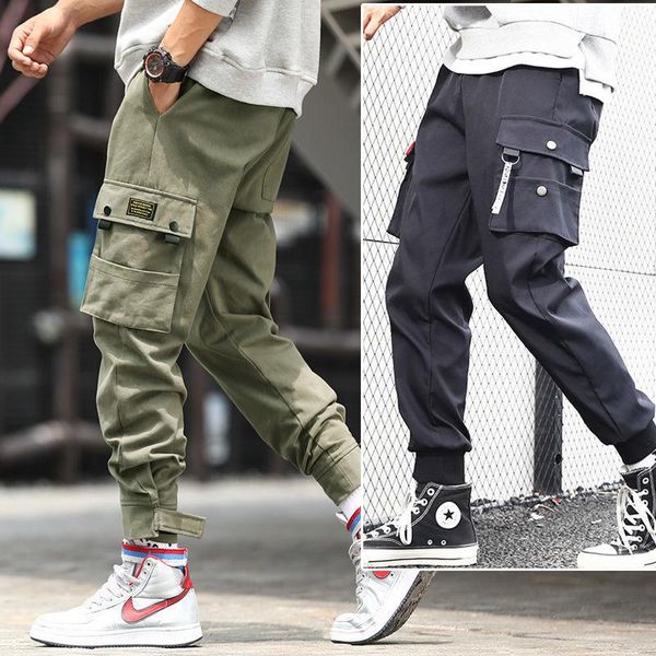men's pants high-quality side pocket casual tactical jogger overalls loose tight feet movement, Black
men's pants high-quality side pocket casual tactical jogger overalls loose tight feet movement, Black