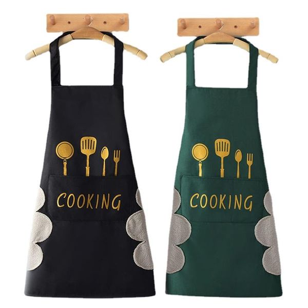 aprons wipe hand apron waterproof oil-proof thickened sling kitchen cooking baking accessories for men
aprons wipe hand apron waterproof oil-proof thickened sling kitchen cooking baking accessories for men