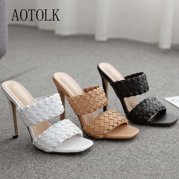 sandals women high heels 11cm female mules summer slippers braided party shoes ladies dress pumps 2021 large size 42, Black
sandals women high heels 11cm female mules summer slippers braided party shoes ladies dress pumps 2021 large size 42, Black