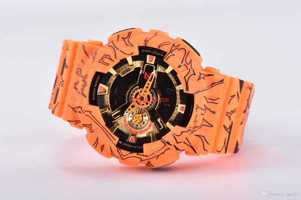 2021 casual sports men's watch dual display led digital electronic watch ga110 world time waterproof and shockproof ca, Slivery;brown
2021 casual sports men's watch dual display led digital electronic watch ga110 world time waterproof and shockproof ca, Slivery;brown
