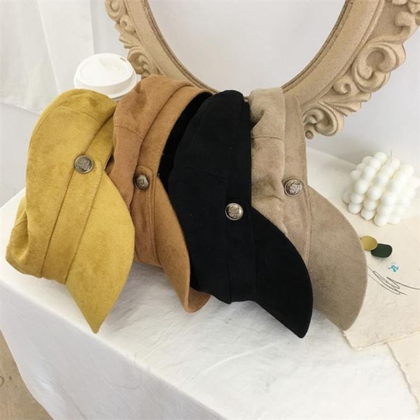 stingy brim hats 2021 fashion suede retro female octagonal hat outdoor leisure all-match ladies beret solid color, Blue;gray
stingy brim hats 2021 fashion suede retro female octagonal hat outdoor leisure all-match ladies beret solid color, Blue;gray