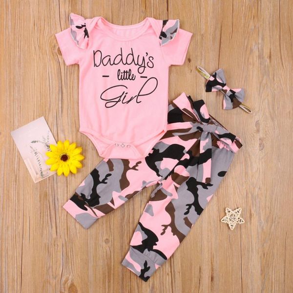 clothing sets 3pcs baby summer outfits, letters print short sleeves romper + camouflage pants hairband for toddler girls, 0-18 months, White
clothing sets 3pcs baby summer outfits, letters print short sleeves romper + camouflage pants hairband for toddler girls, 0-18 months, White