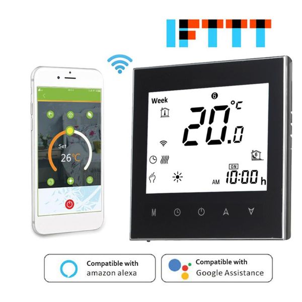 smart home control digital thermostat with wifi connection & voice touch screen ac 95-240v 5a for all water heating systems ga
smart home control digital thermostat with wifi connection & voice touch screen ac 95-240v 5a for all water heating systems ga