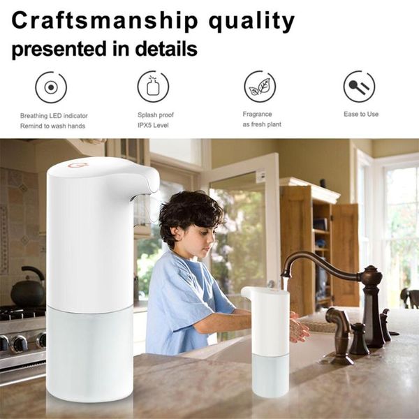 350ml fully automatic intelligent induction soap dispenser hand washer bacteriostasis bathroom hand sanitizer soap dispenser 84
350ml fully automatic intelligent induction soap dispenser hand washer bacteriostasis bathroom hand sanitizer soap dispenser 84