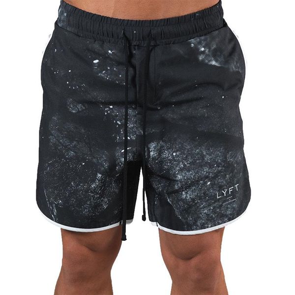 men's shorts summer fashion splash-ink elements breathable mesh mens short pants gym fitness exercise sports, White;black
men's shorts summer fashion splash-ink elements breathable mesh mens short pants gym fitness exercise sports, White;black