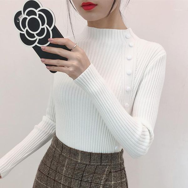 women's sweaters fv2246 2021 autumn winter women fashion casual warm nice sweater womens pullover, White;black
women's sweaters fv2246 2021 autumn winter women fashion casual warm nice sweater womens pullover, White;black