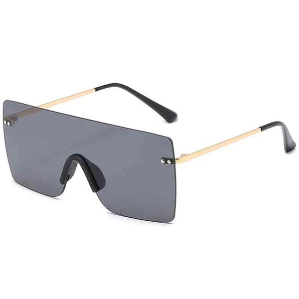 square oversized rimls sunglass women luxury brand 2022 digner gradient sun glass men big frame vintage eyewear uv400, White;black
square oversized rimls sunglass women luxury brand 2022 digner gradient sun glass men big frame vintage eyewear uv400, White;black