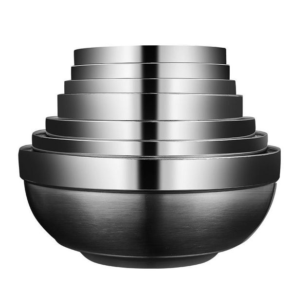 bowls double walled insulation children stainless steel soup bowl unbreakable ramen creative tableware
bowls double walled insulation children stainless steel soup bowl unbreakable ramen creative tableware